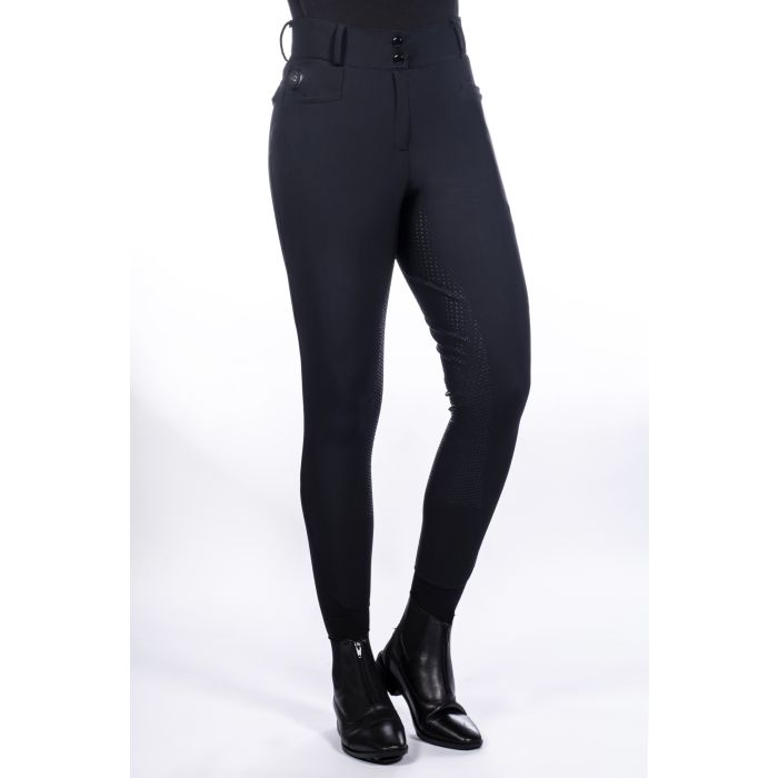 Set of black outlet riding breeches and chaps