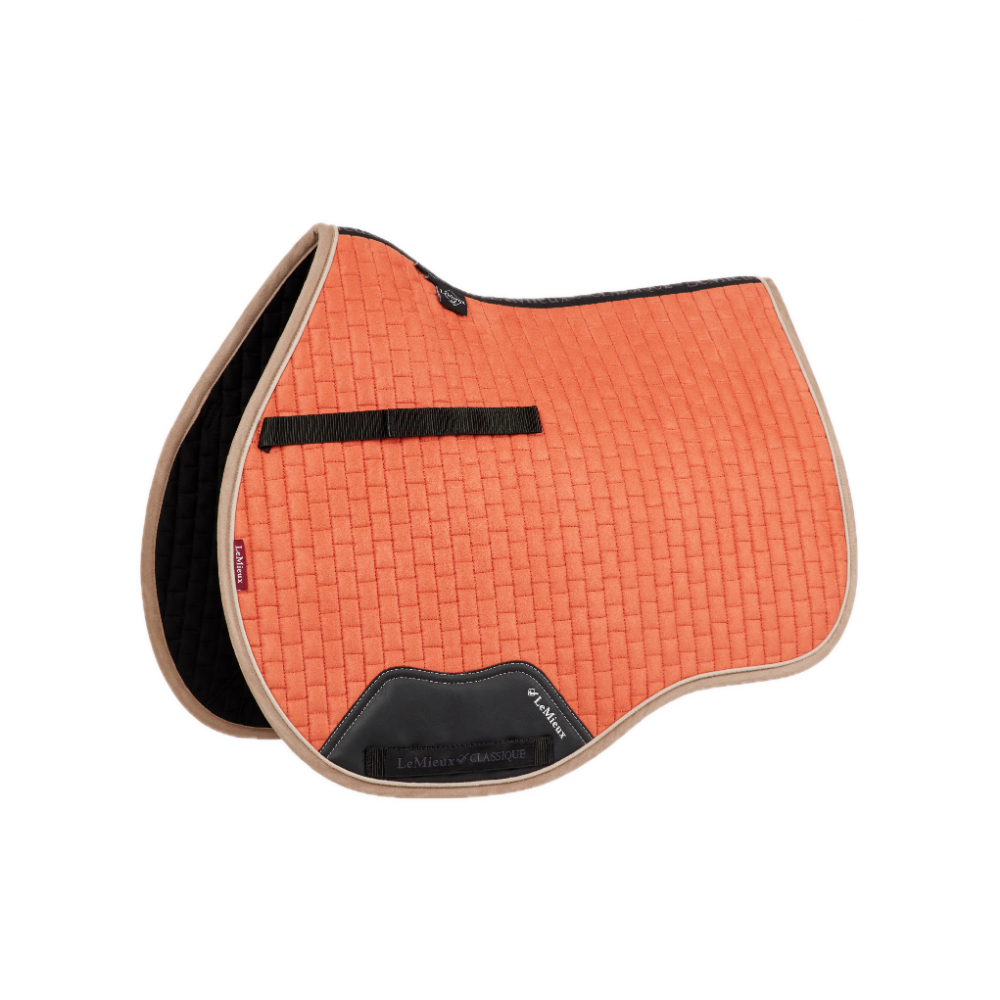 Lemieux Gp Suede Square Apricot First Choice Horse Supplies