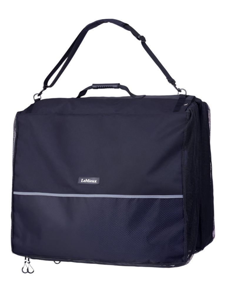 420D Saddle Pad Carrier - Navy Multi Compartment Pad Transport Bag