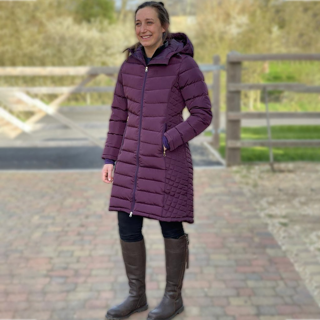 Mark Todd Warwick Deluxe Winter Coat Plum First Choice Horse